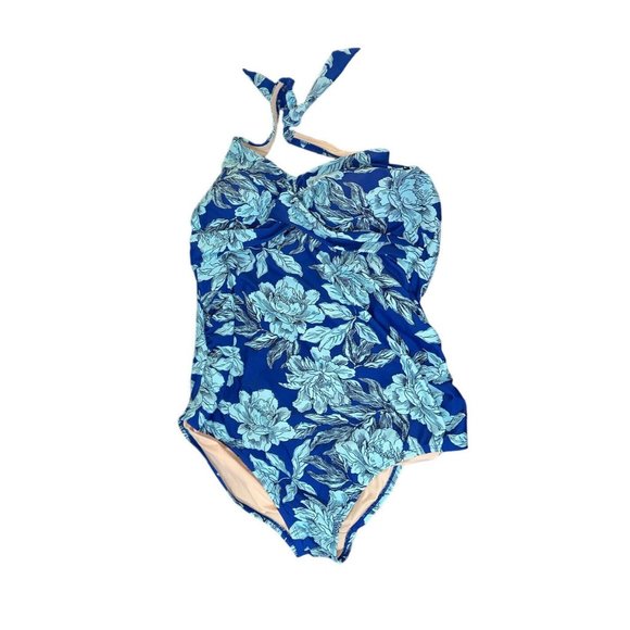Isabel Maternity by Ingrid & Isabel Swim Isabel Maternity Halter One Piece Swimsuit Size Xxl